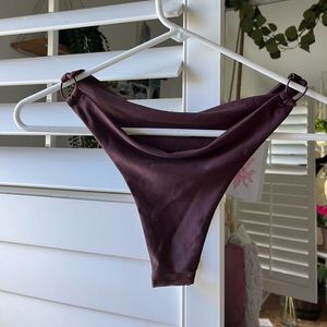 brown bikini bottoms